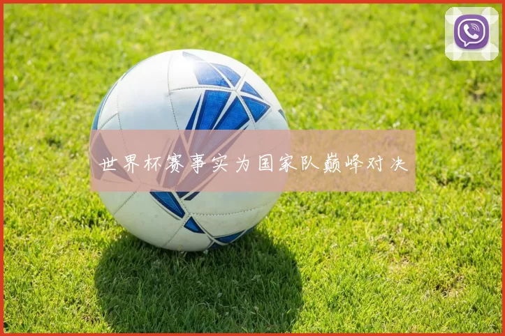 世界杯赛事实为国家队巅峰对决
