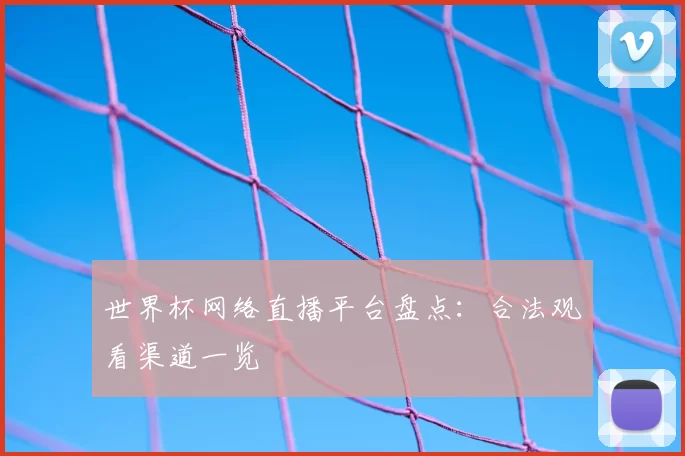 世界杯网络直播平台盘点：合法观看渠道一览